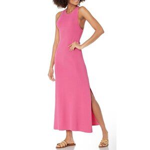 The Drop Womens Sleeveless Tank Maxi Dress Pink S